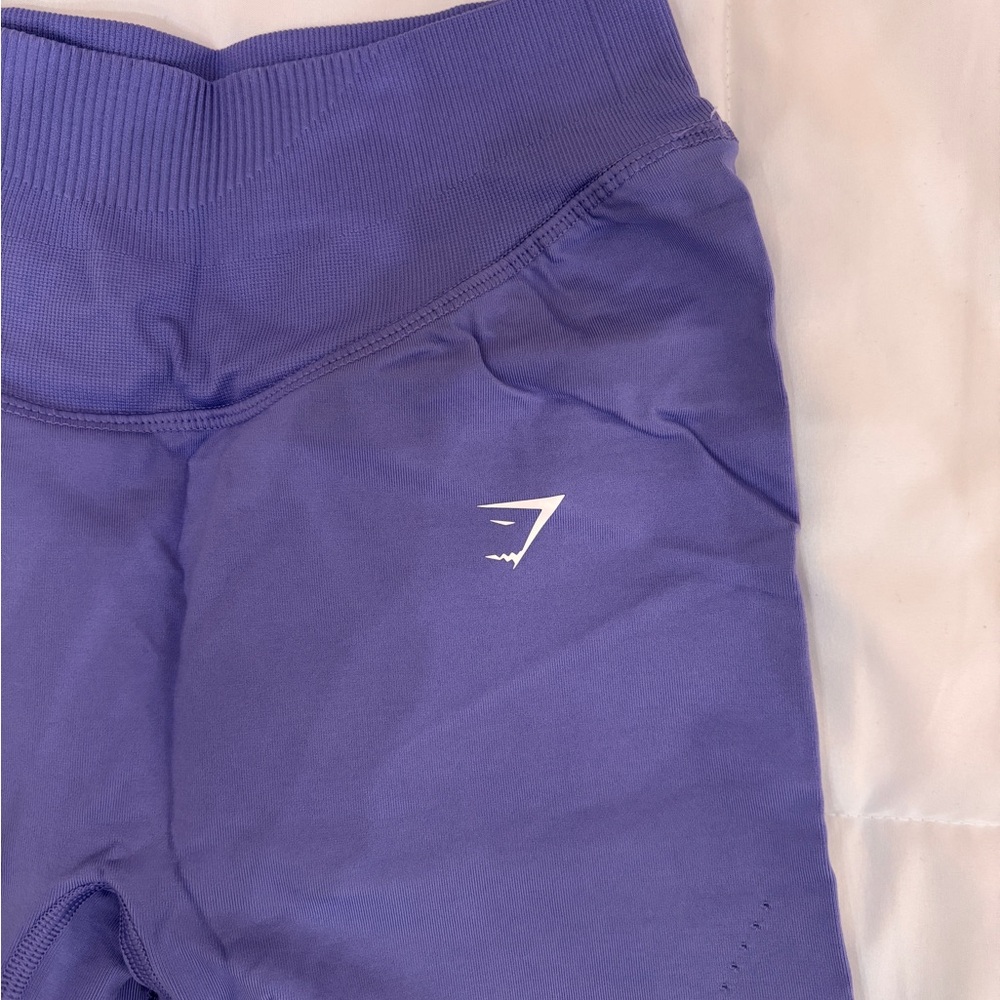 Purple Gymshark shorts